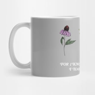 For I know the plants I have for you | 3 Wildflowers Mug